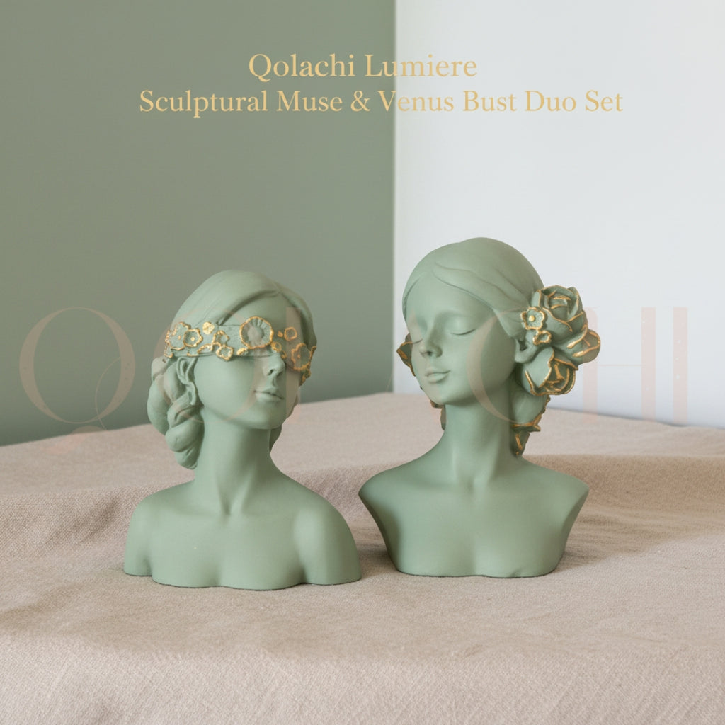 Lumiere Sculptural Muse & Venus — Bust Duo Set