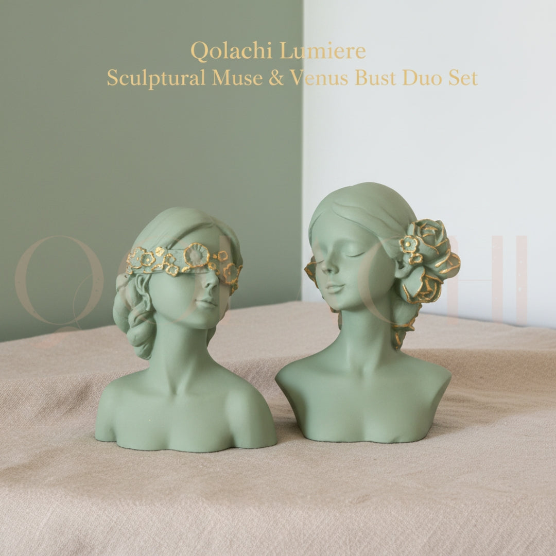Lumiere Sculptural Muse & Venus — Bust Duo Set