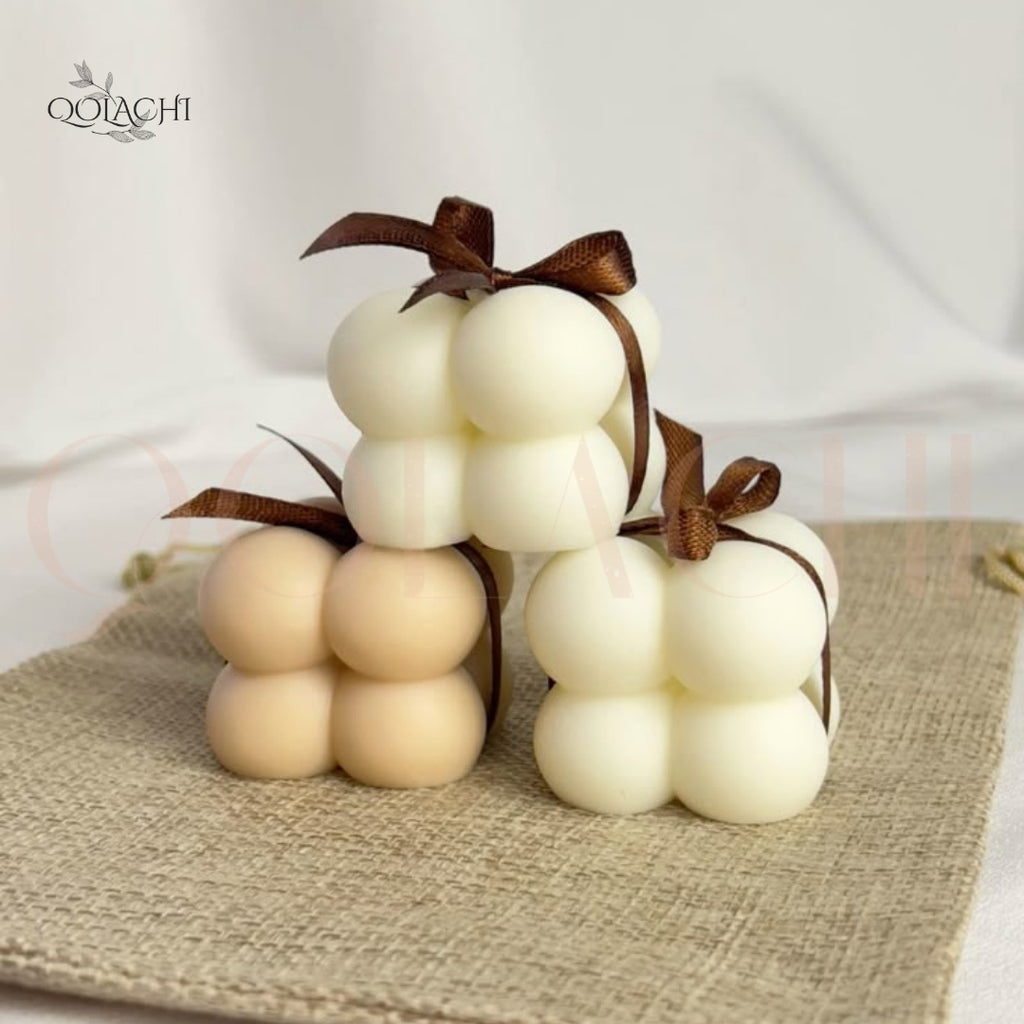 Sculptural Mini Bubble Candle | Luxury Home Décor