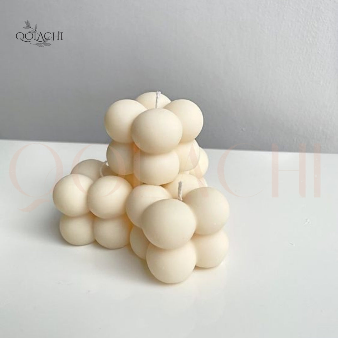 Sculptural Mini Bubble Candle | Luxury Home Décor