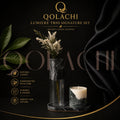 Qolachi Lumière Trio Signature Set — Metallic Gloss Marble Collection