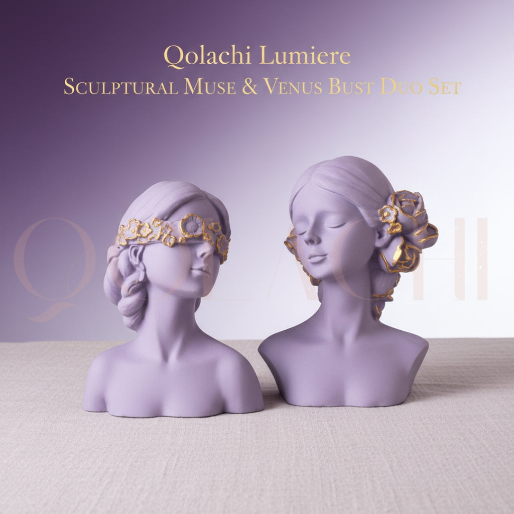 Lumiere Sculptural Muse & Venus — Bust Duo Set