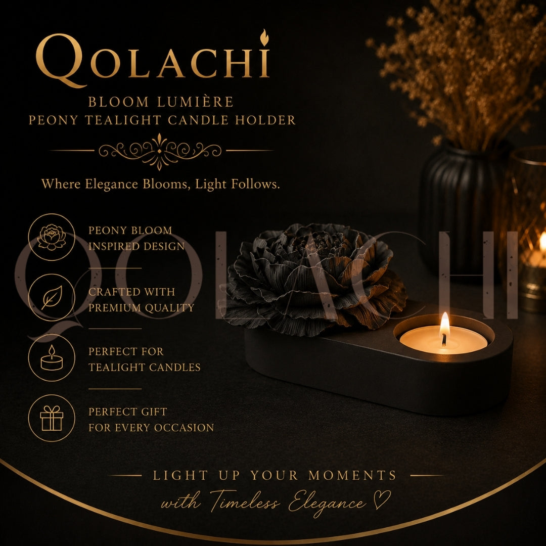 Bloom Lumière Peony Tealight Sanctuary