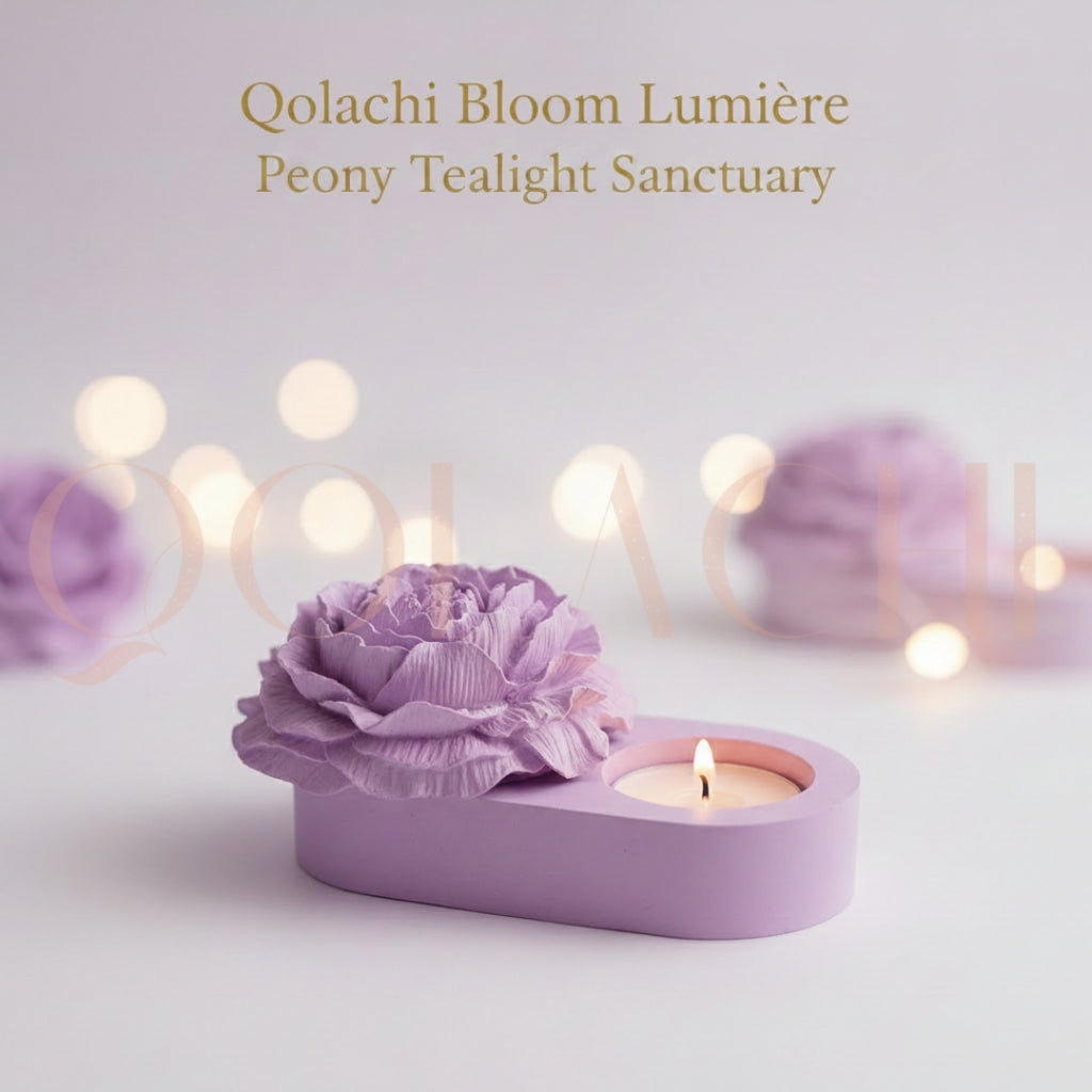 Bloom Lumière Peony Tealight Sanctuary