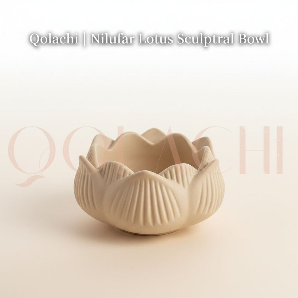 Nilufar Lotus Sculptural Bowl