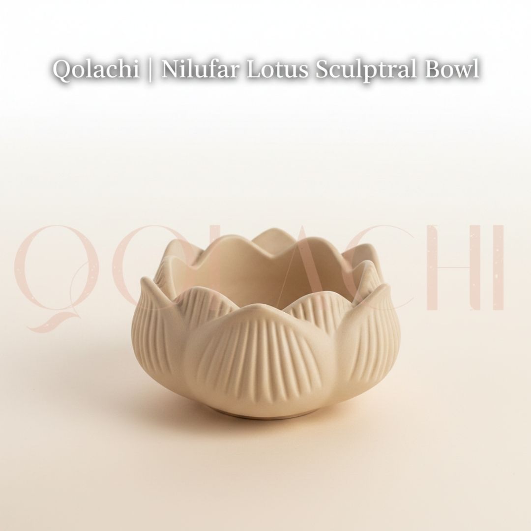 Nilufar Lotus Sculptural Bowl