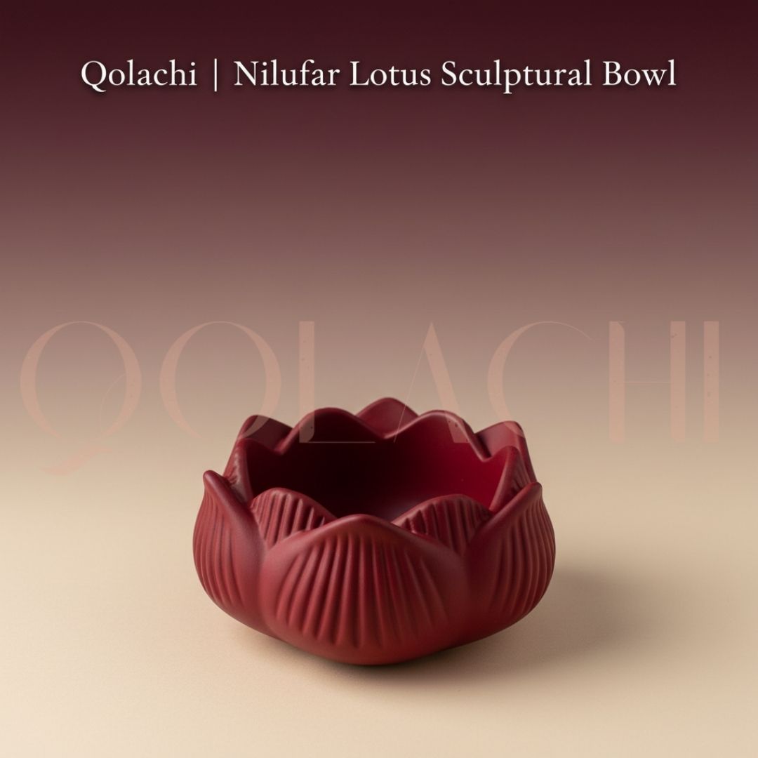 Nilufar Lotus Sculptural Bowl