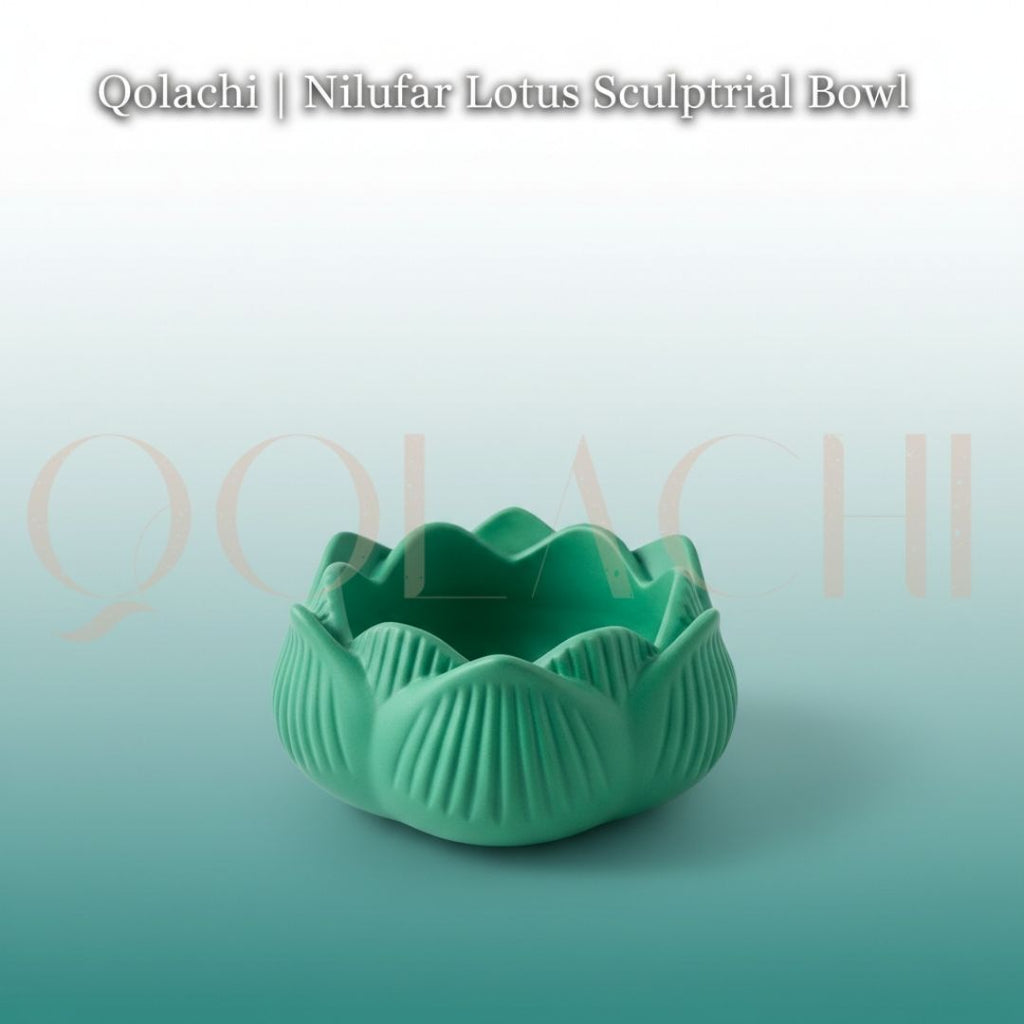 Nilufar Lotus Sculptural Bowl