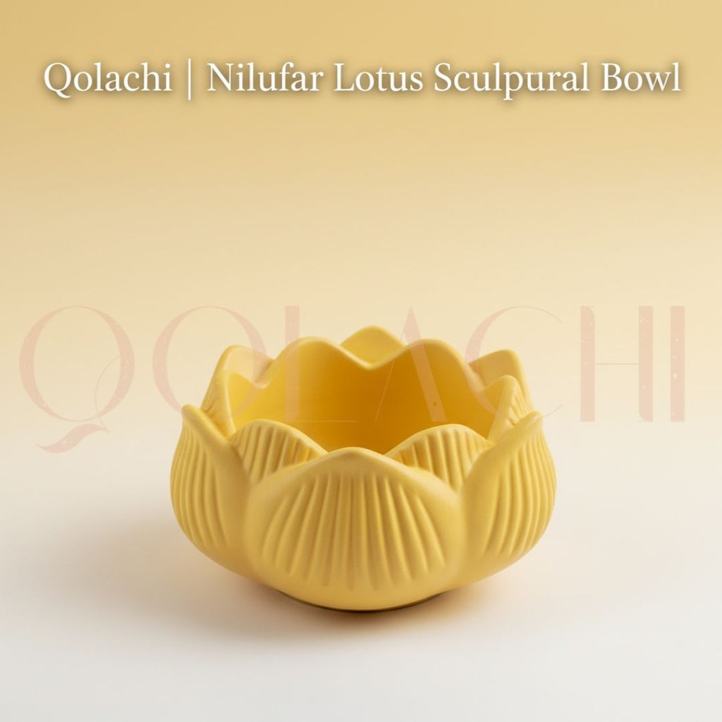 Nilufar Lotus Sculptural Bowl