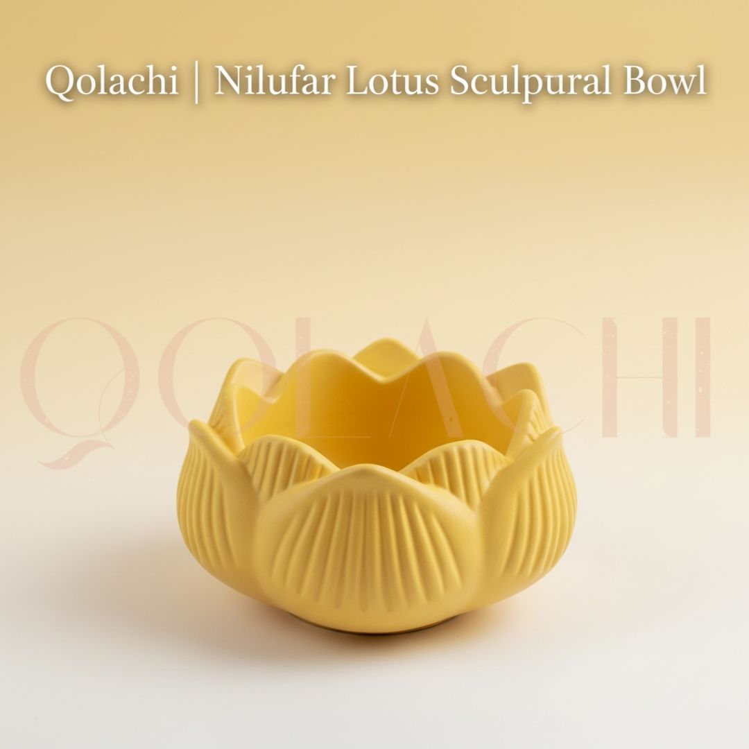 Nilufar Lotus Sculptural Bowl