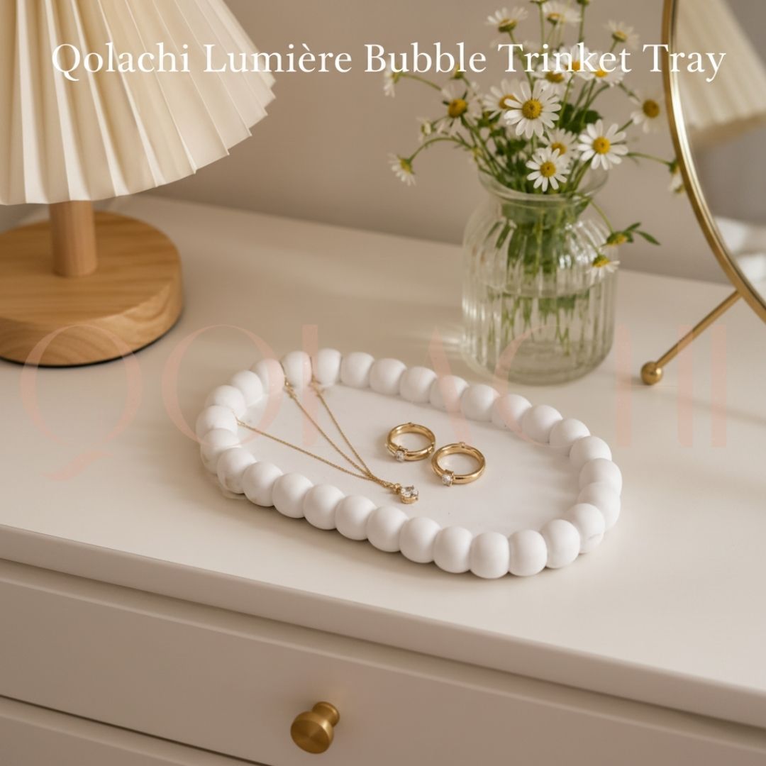 Lumière Bubble Trinket Tray — Sculptural Jewellery Organiser