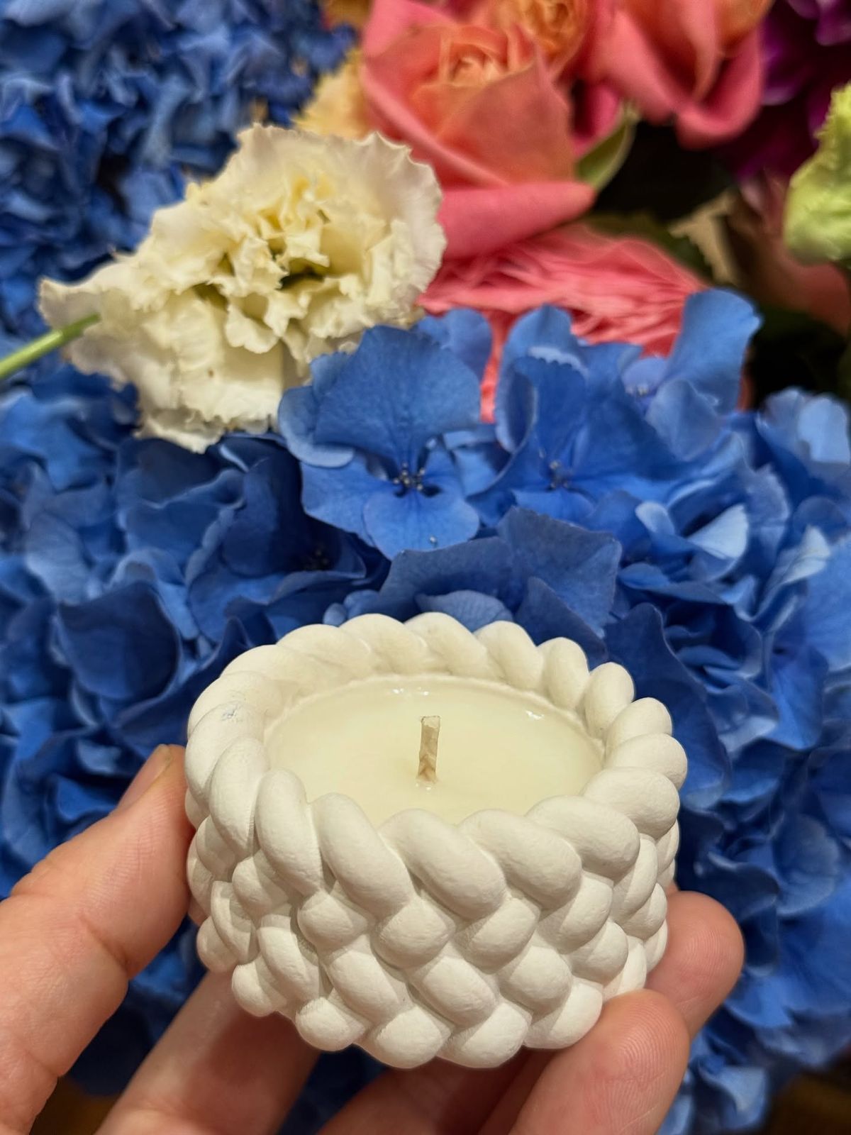 Knot Shape Tealight Jar