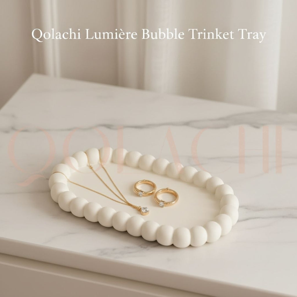 Lumière Bubble Trinket Tray — Sculptural Jewellery Organiser