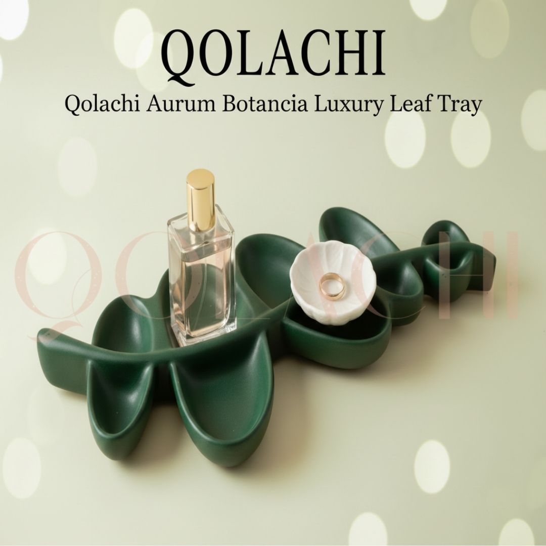 Aurum Botanica — Sculptural Luxury Leaf Branch Tray