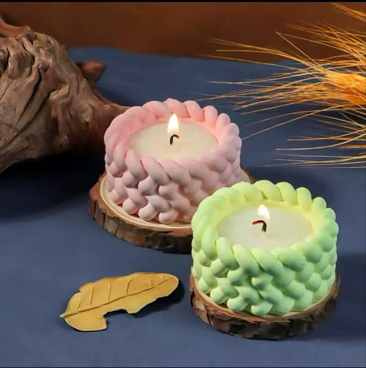 Knot Shape Tealight Jar