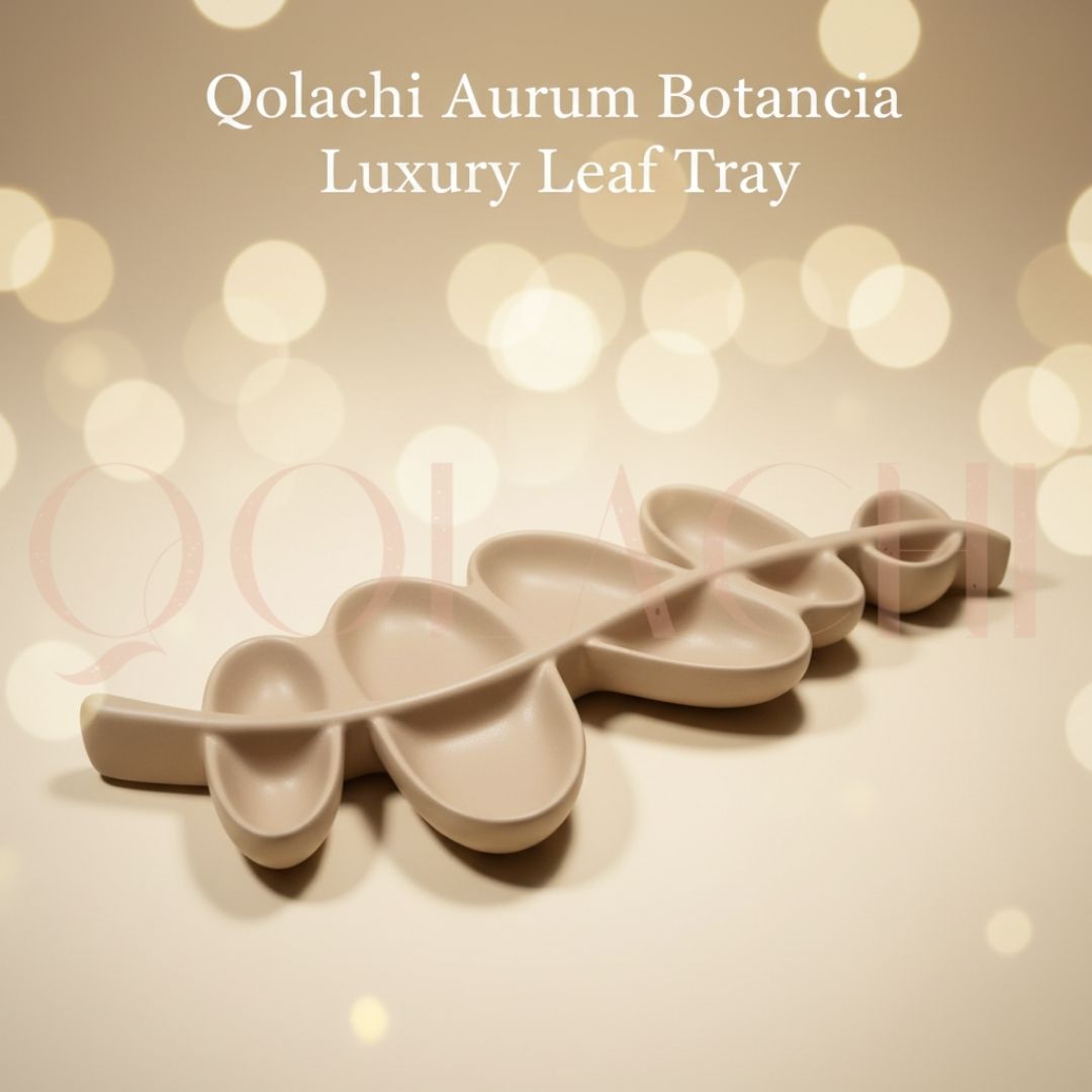 Aurum Botanica — Sculptural Luxury Leaf Branch Tray