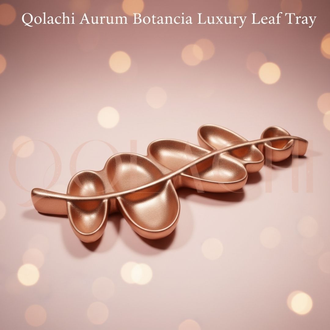 Aurum Botanica — Sculptural Luxury Leaf Branch Tray