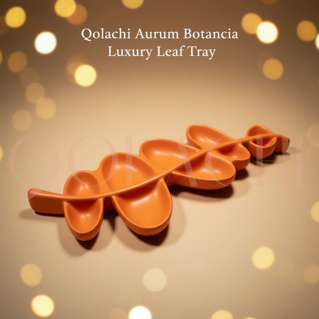 Aurum Botanica — Sculptural Luxury Leaf Branch Tray