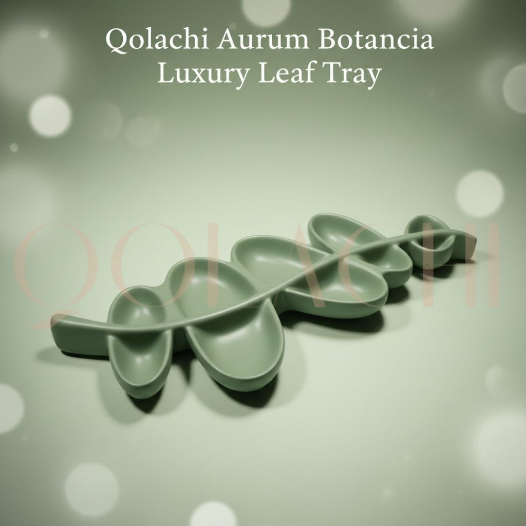 Aurum Botanica — Sculptural Luxury Leaf Branch Tray