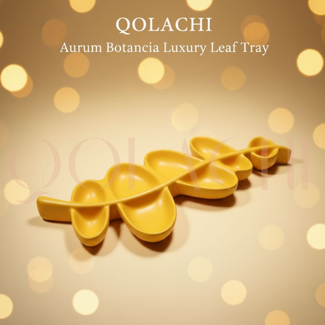 Aurum Botanica — Sculptural Luxury Leaf Branch Tray