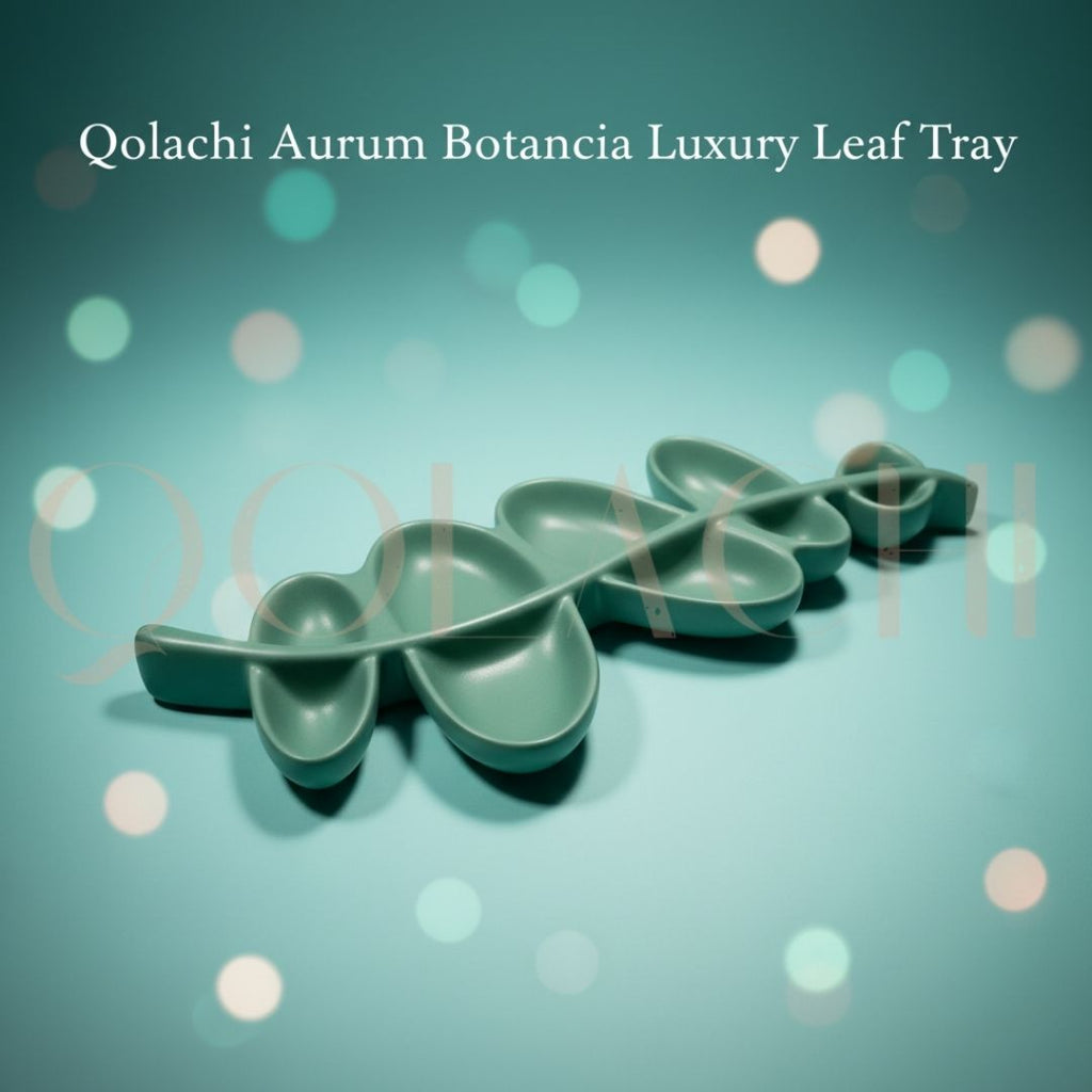 Aurum Botanica — Sculptural Luxury Leaf Branch Tray