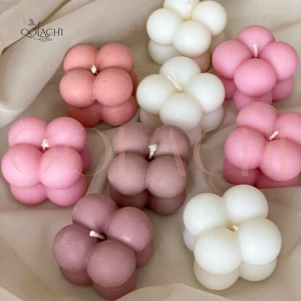 Sculptural Mini Bubble Candle | Luxury Home Décor