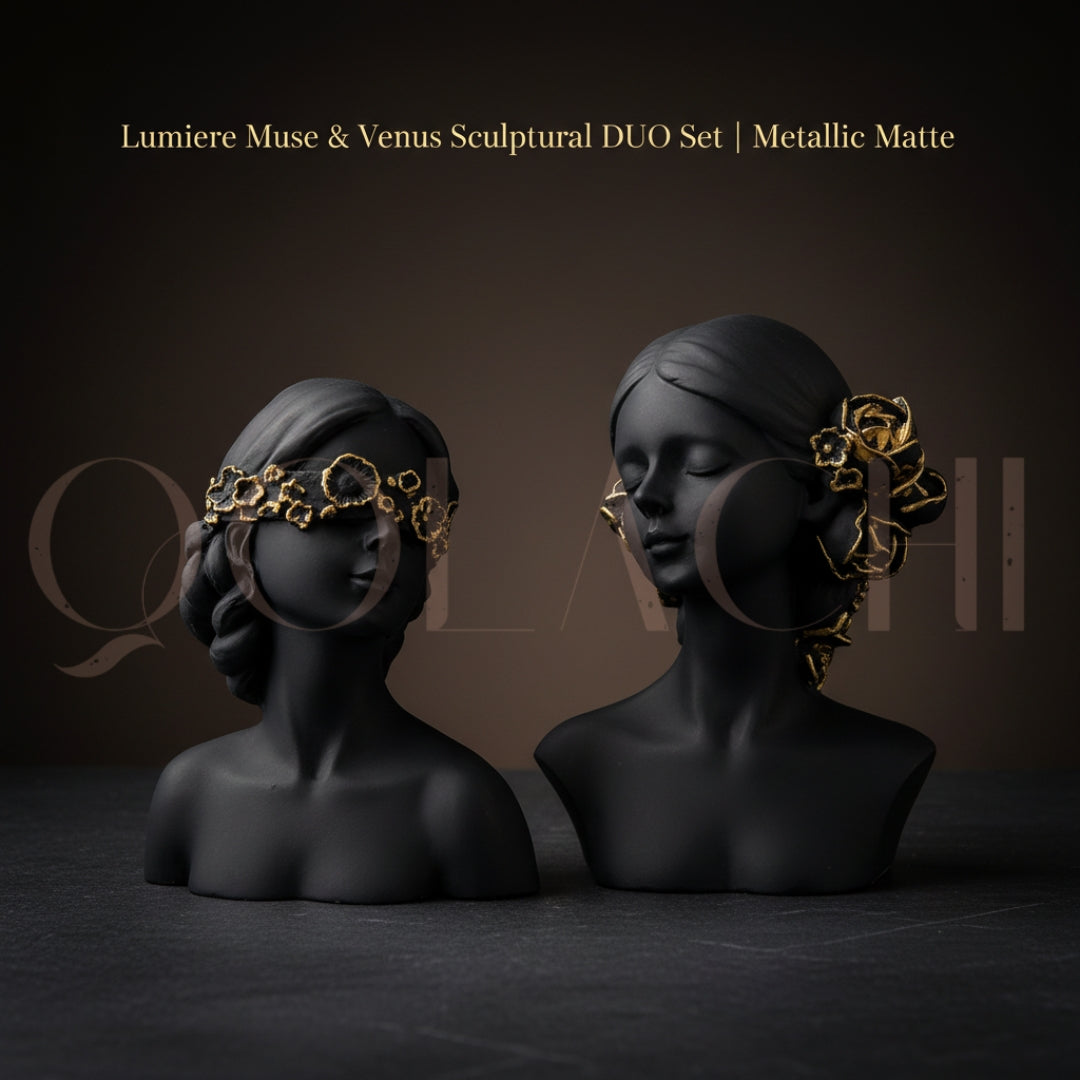 Lumiere Sculptural Muse & Venus — Bust Duo Set