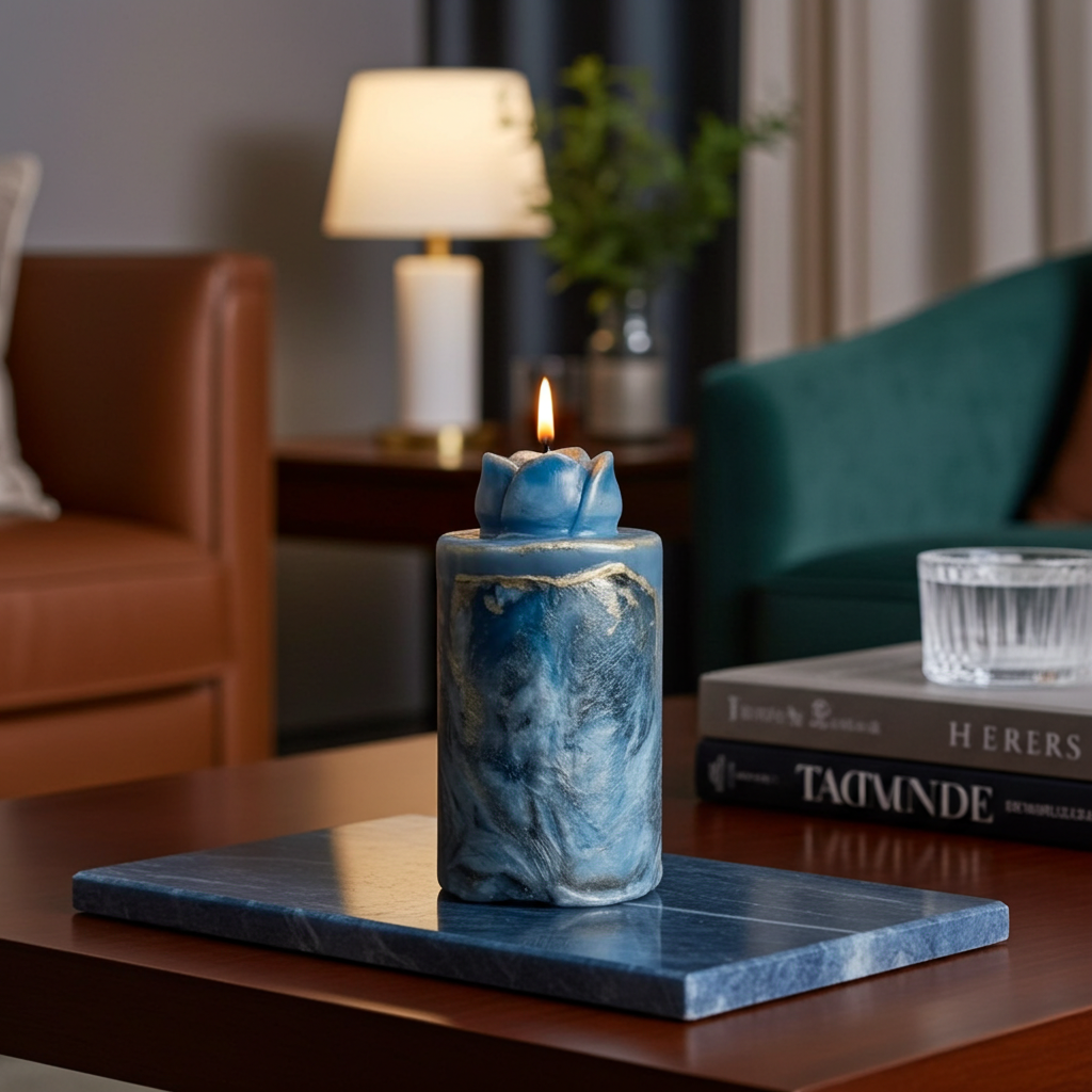 Azura Lumière Pillar Candle