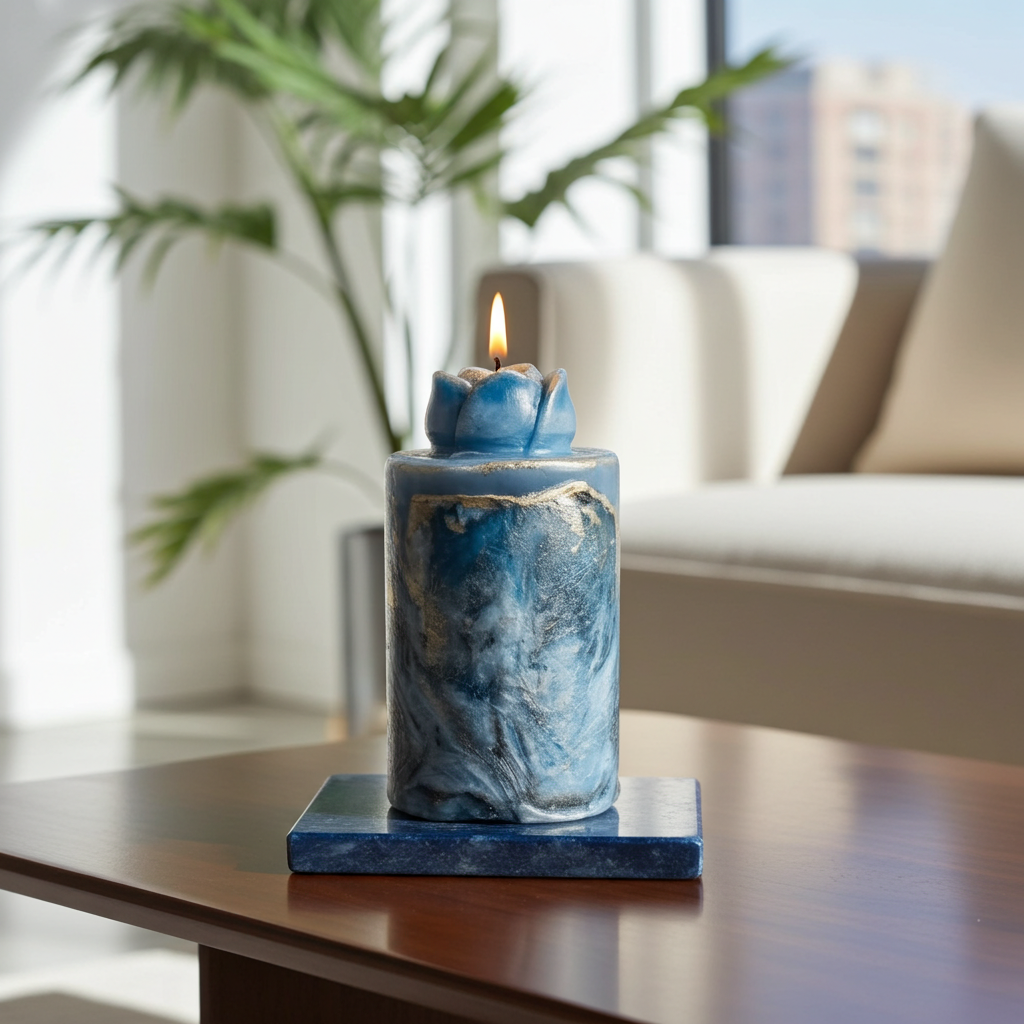Azura Lumière Pillar Candle