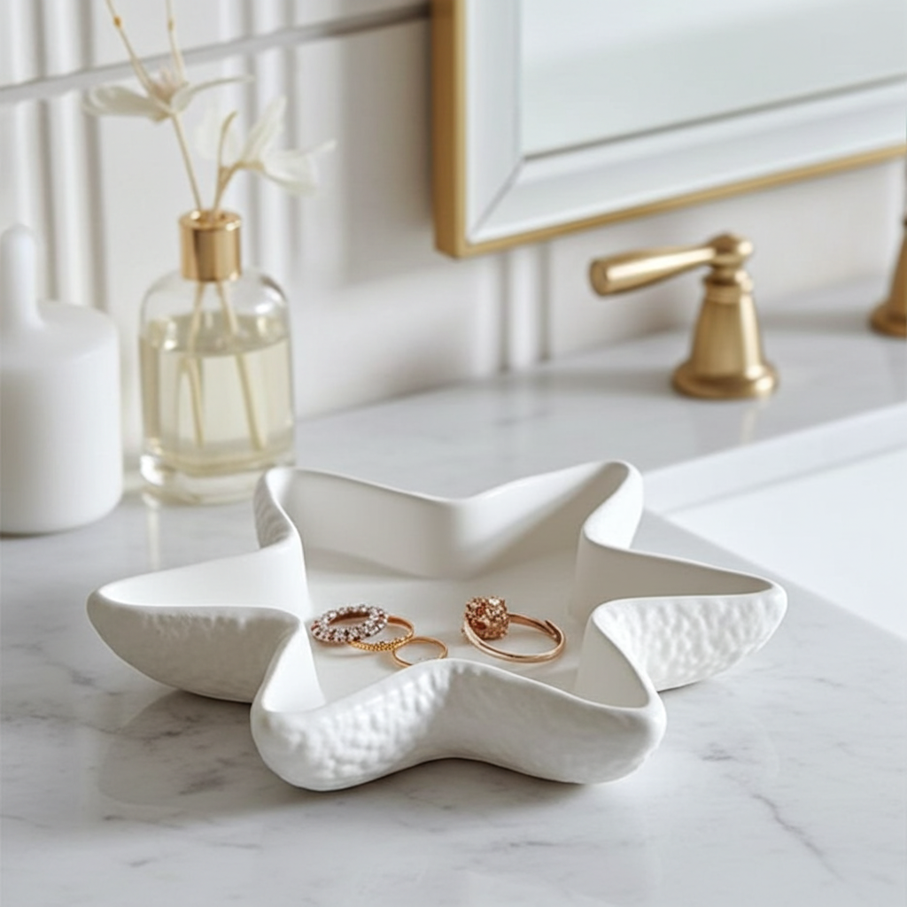 Coastal Starfish Tray Aesthetic