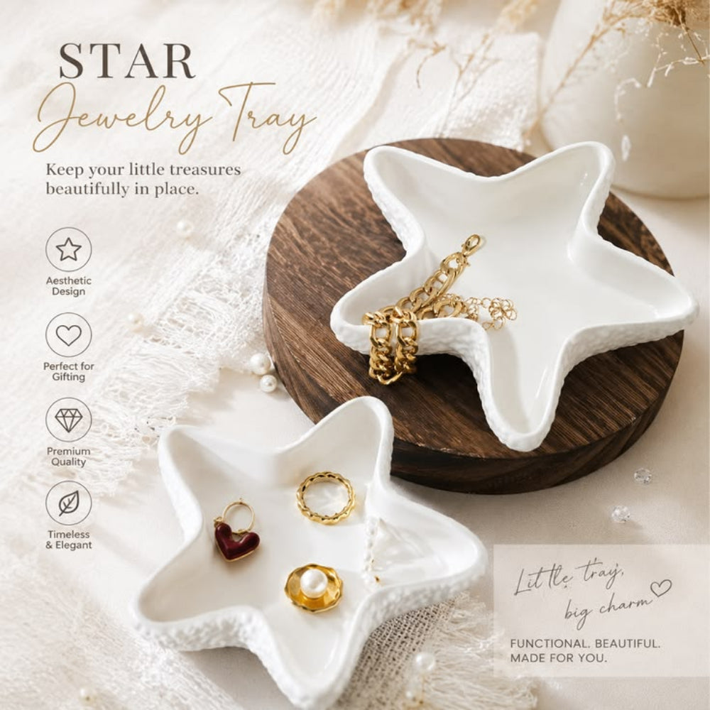 Coastal Starfish Tray Aesthetic