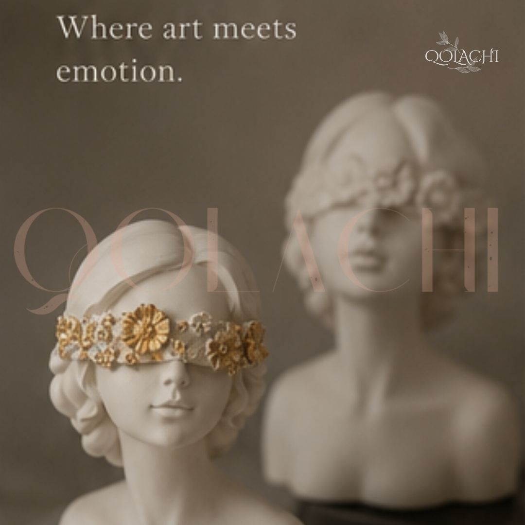 Goddess of Silence bust — Timeless beauty handcrafted for you