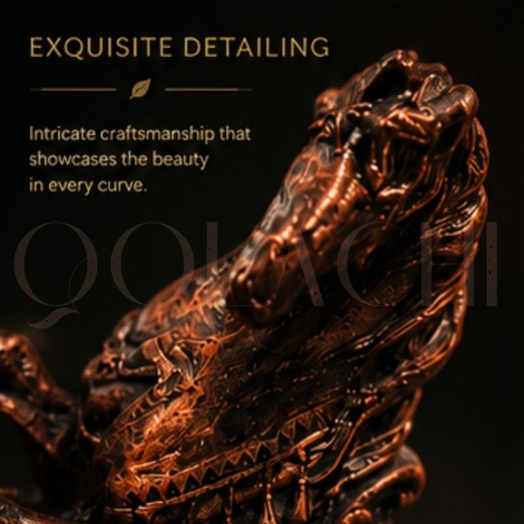 Qolachi Horse Sculpture – Exquisite detailing close-up