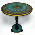 Handcrafted Naqshi Art Accent Table – Premium Decorative Wooden Side Table
