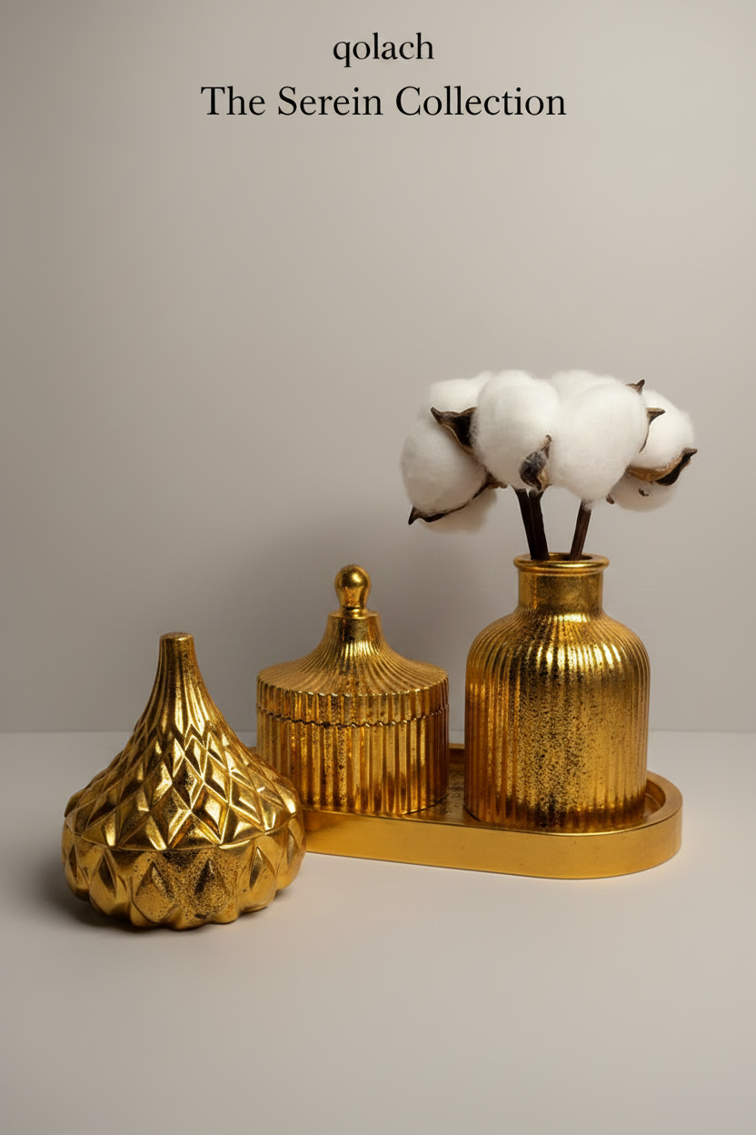 The Serein Collection — Premium 4-Piece Ceramic Décor Bundle