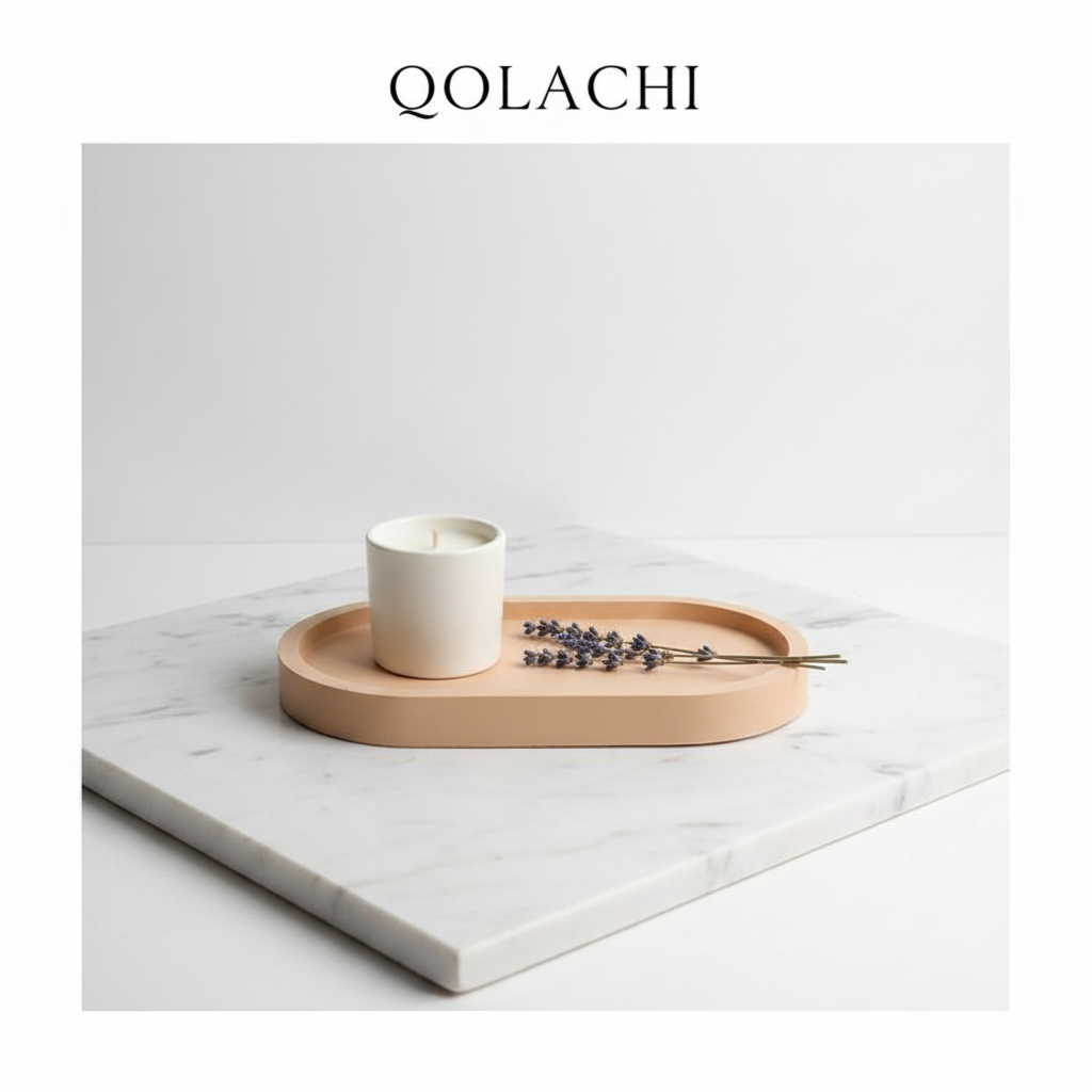 Qolachi Artisan Oval Tray — Signature Collection