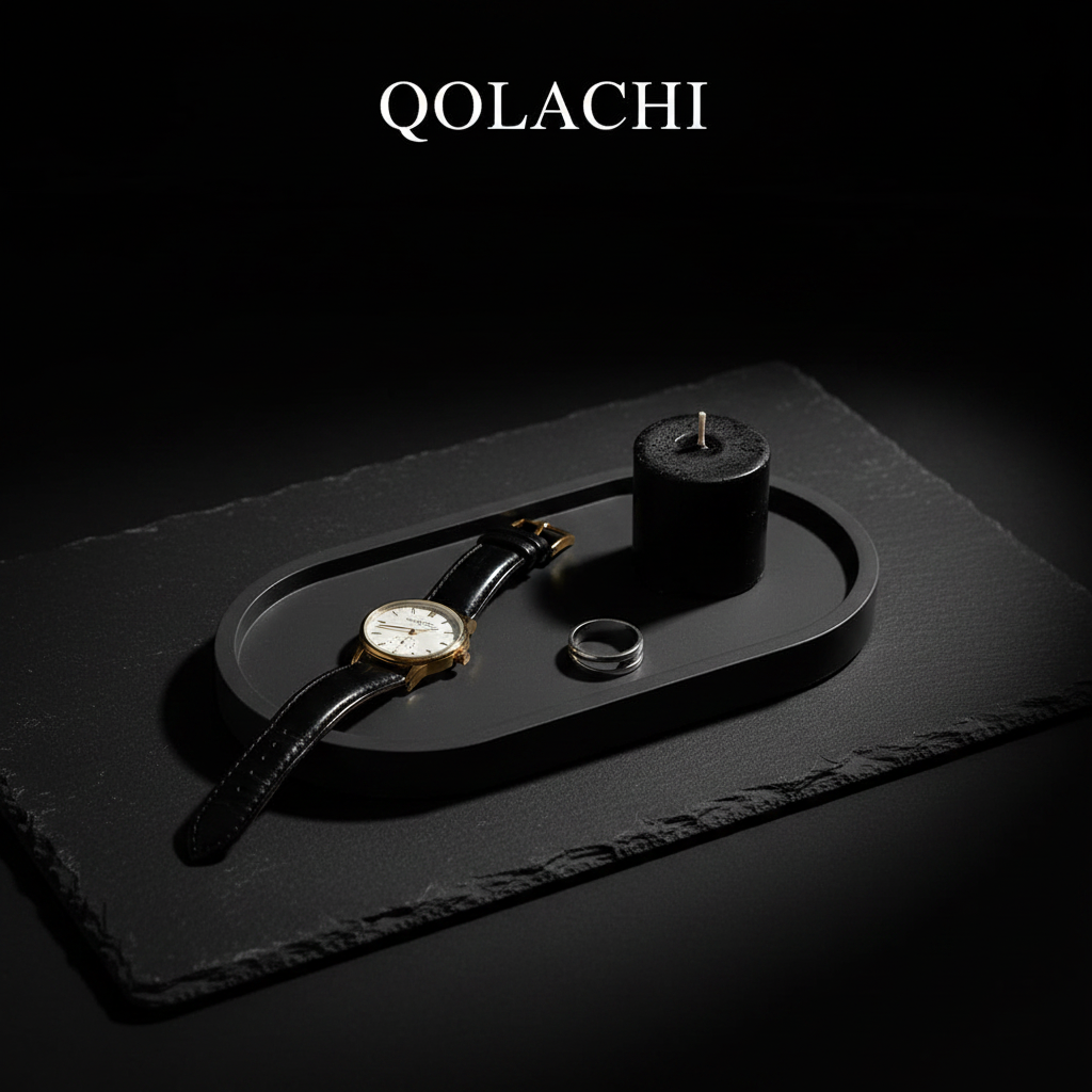 Qolachi Artisan Oval Tray — Signature Collection