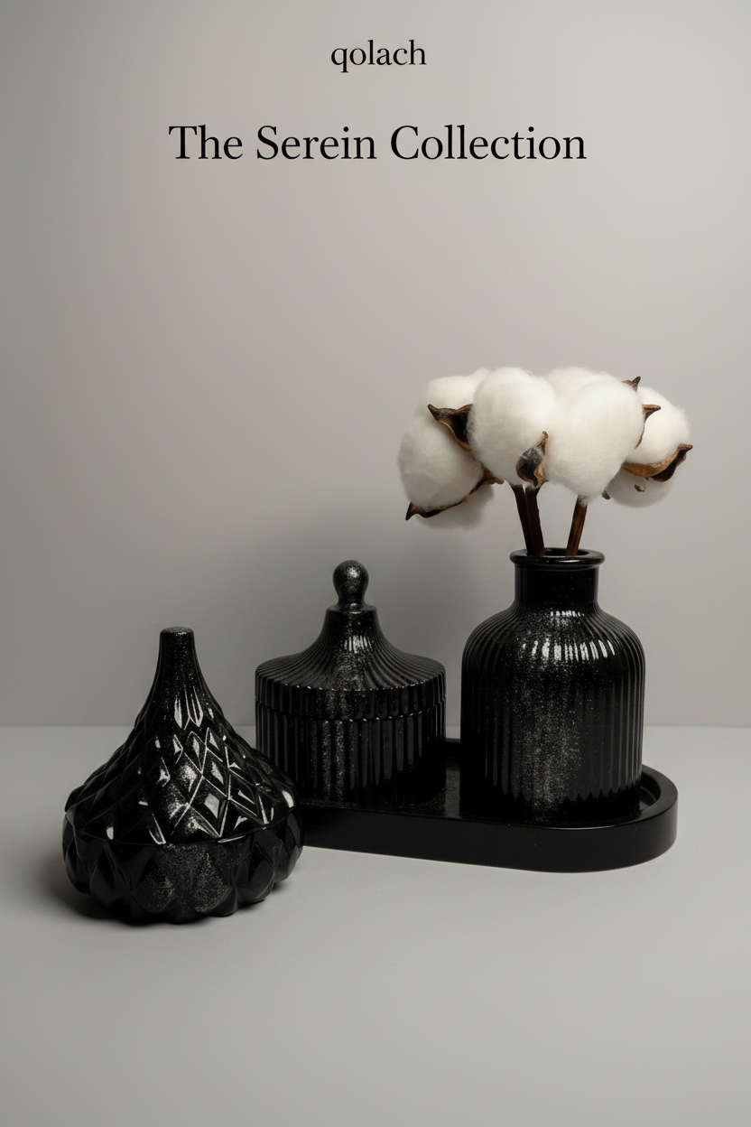 The Serein Collection — Premium 4-Piece Ceramic Décor Bundle