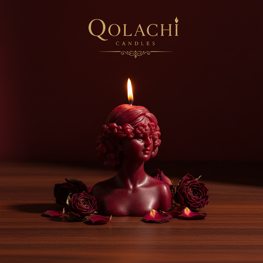 Qolachi Candles — Red Vine Single Tone