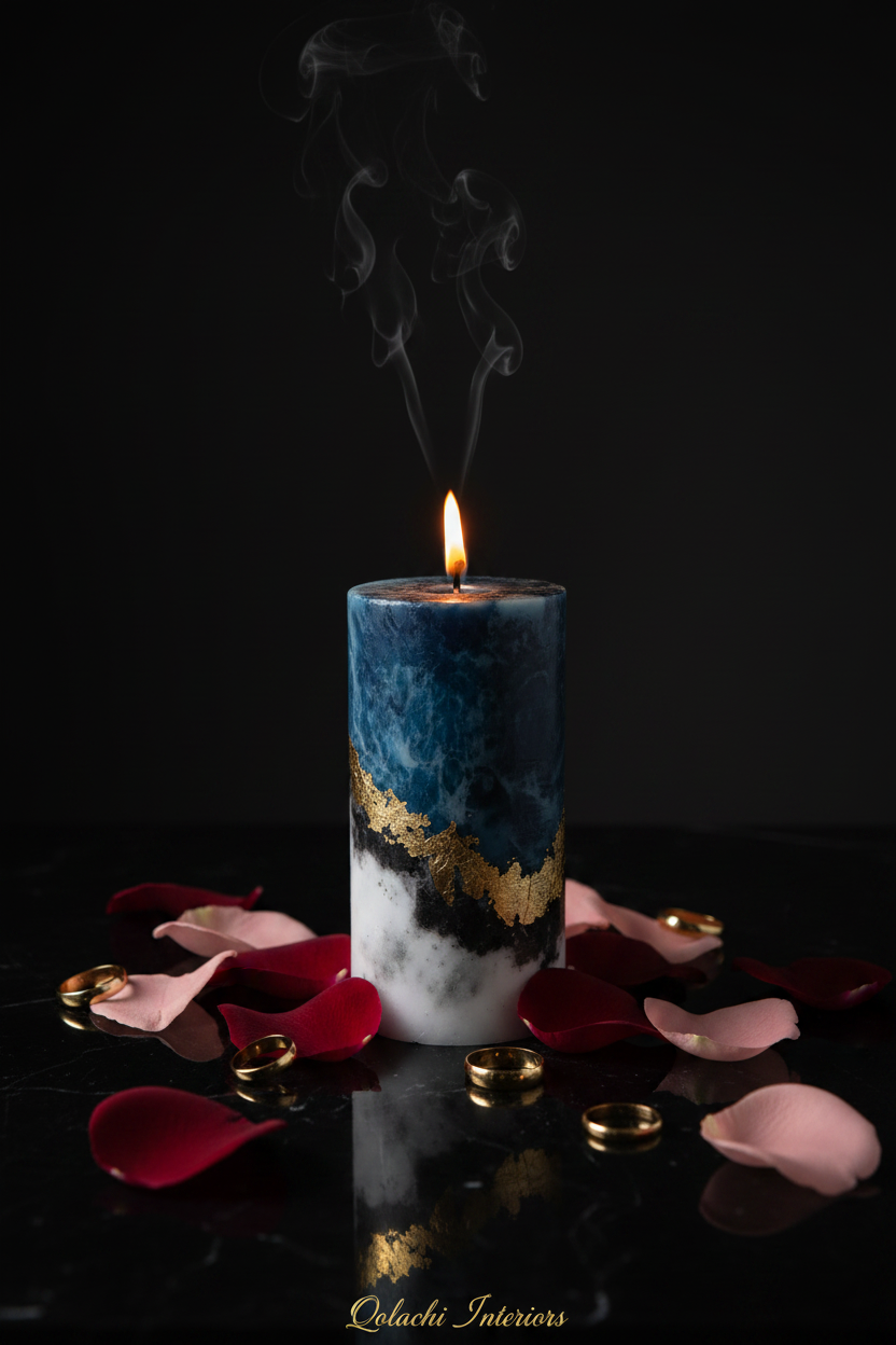 Oceanic Luxe Pillar Candle Collection