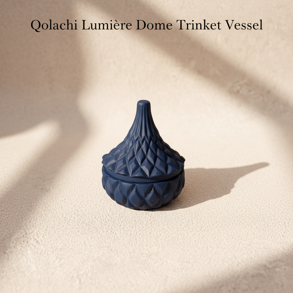 Lumière Dome in Deep Navy — Qolachi branded