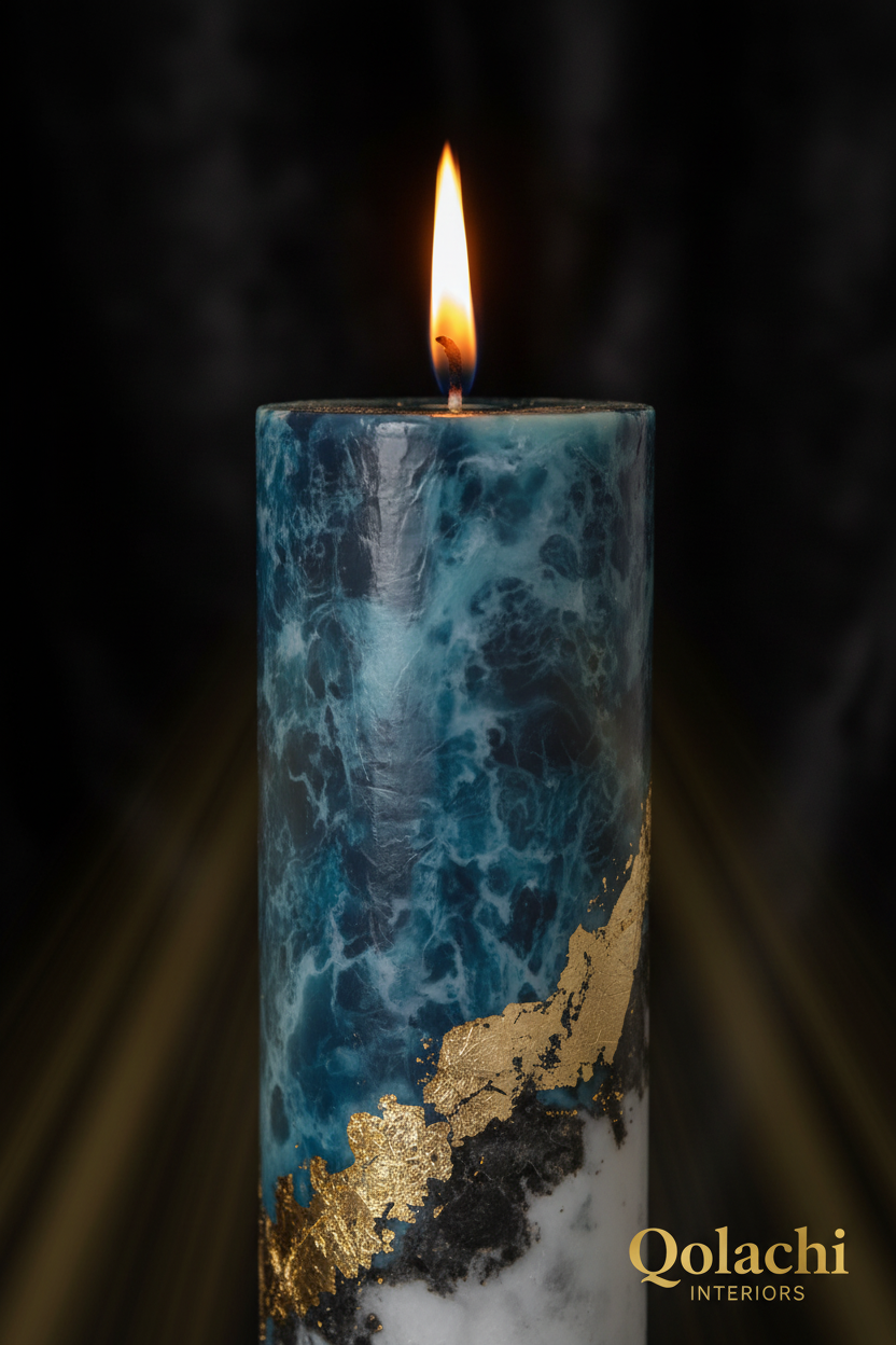 Oceanic Luxe Pillar Candle Collection