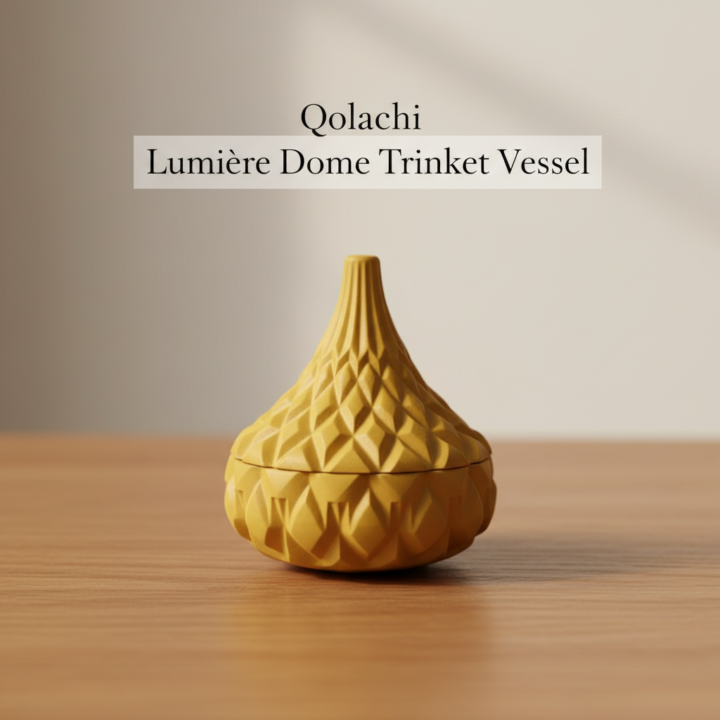 Lumière Dome in Mustard Yellow — Qolachi branded