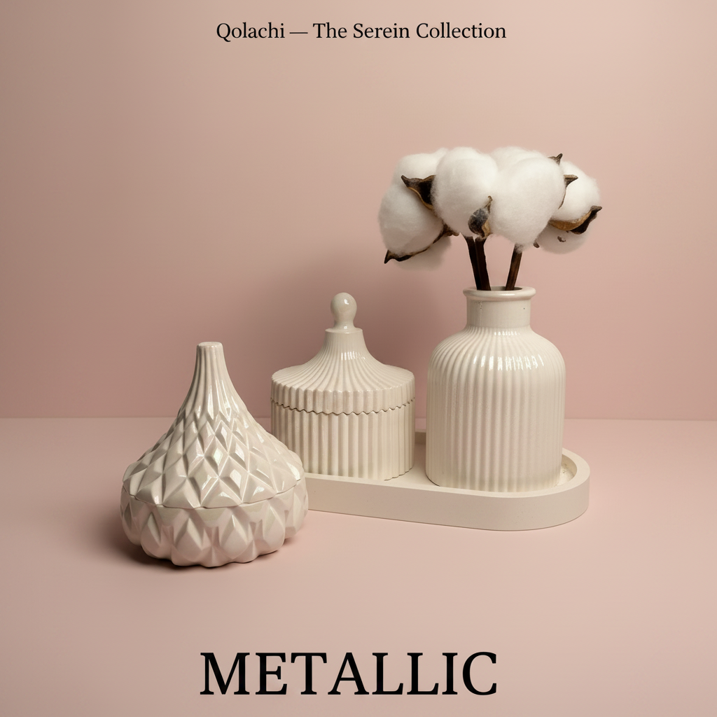 Serein Collection metallic finish comparison