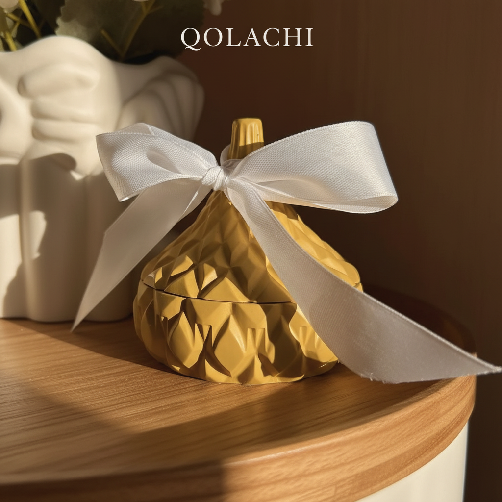 Lumière Dome in Mustard Yellow — Qolachi