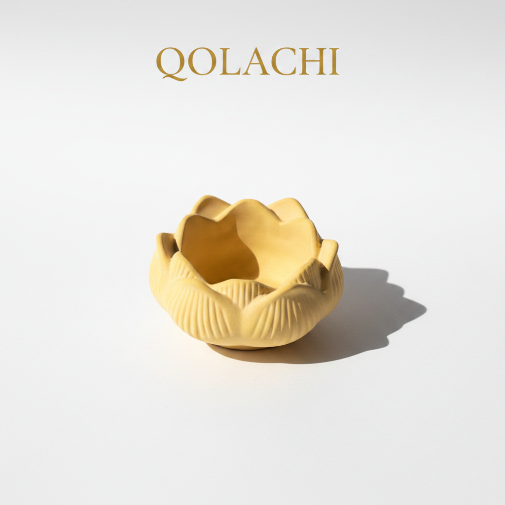 Qolachi Lotus Bloom — Butter Yellow branded product image