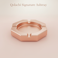 Qolachi Signature Octagon Ashtray in rose gold