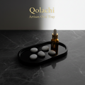 Qolachi Artisan Oval Tray — Premium Metallic Gloss Collection