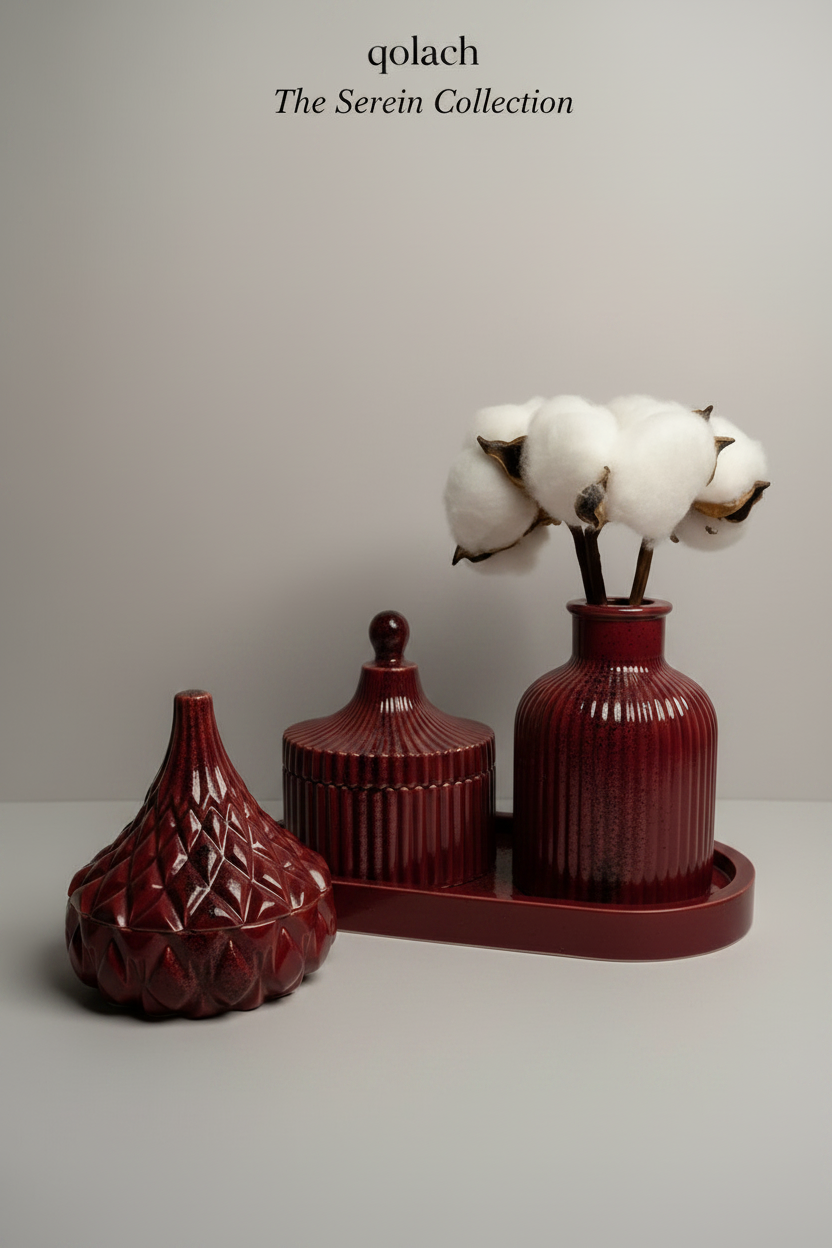 The Serein Collection — Premium 4-Piece Ceramic Décor Bundle