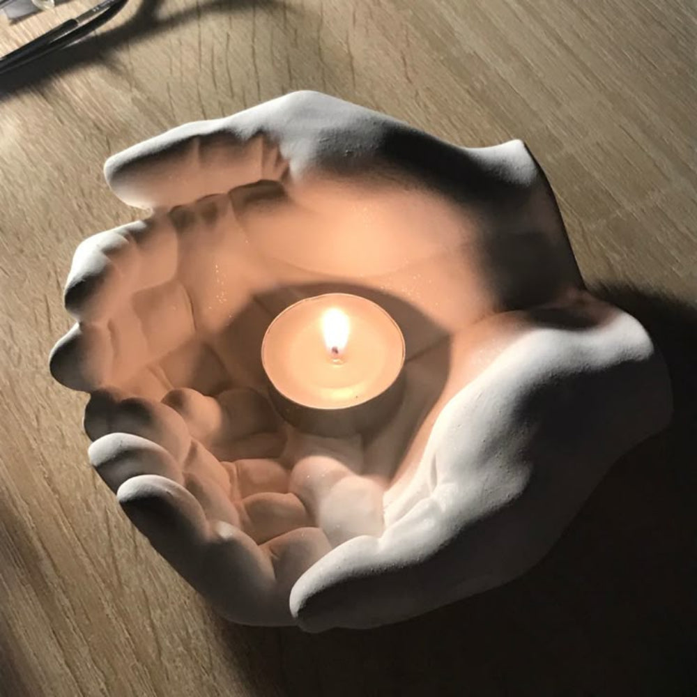 Hands Aesthetic Concrete Bowl